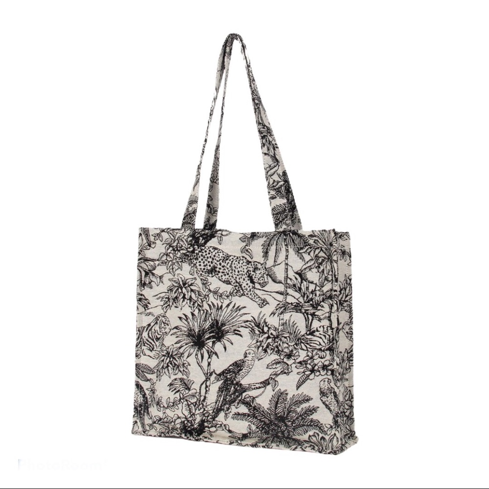 Jacquard Tote Bag